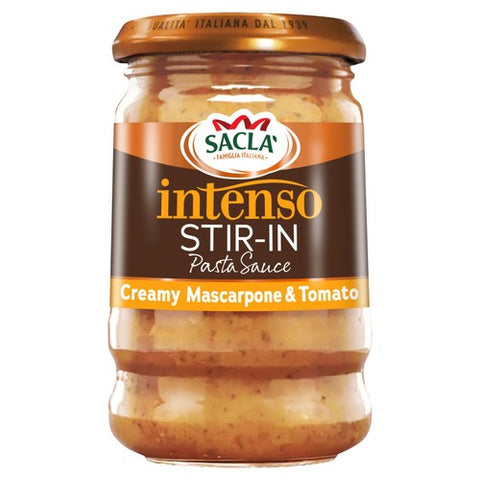 Sacla' Intenso Stir In Tomato & Mascarpone 190g (Pack of 2)