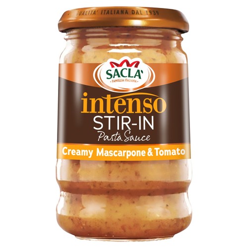Sacla' Intenso Stir In Tomato & Mascarpone 190g (Pack of 2)