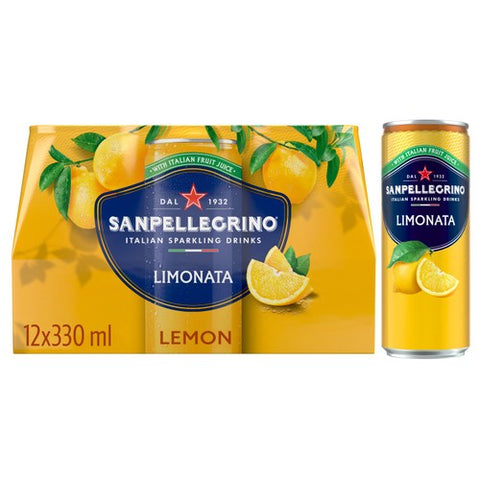 San Pellegrino Lemon 12 x 330ml (Pack of 2)