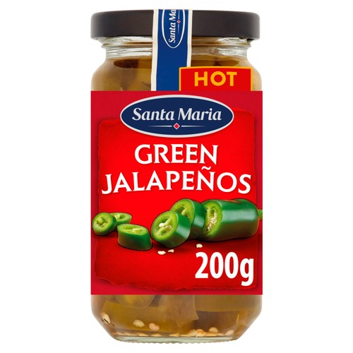 Santa Maria Green Jalapenos 200g (Pack of 3)