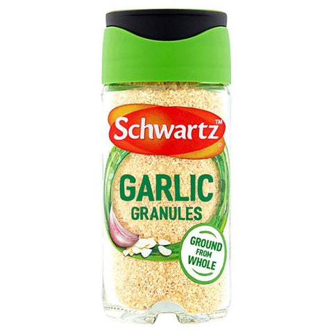 Schwartz Garlic Granules Jar 50g (Pack of 2)