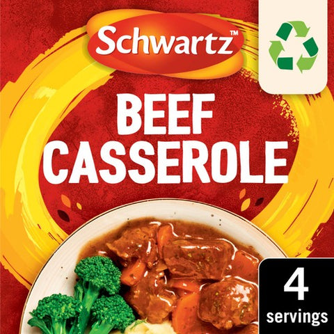 Schwartz Mix Beef Casserole 38g (Pack of 2)