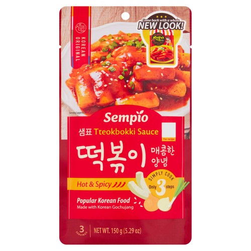 Sempio Korean Topokki Sauce Spicy 150g (Pack of 2)