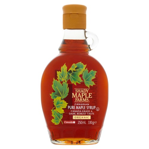 Shady Maple Farms Organic Maple Syrup 330g (Pack of 2)