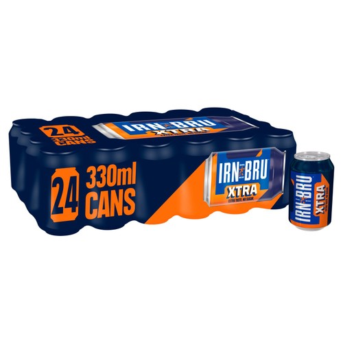 IRN-BRU Xtra 24 x 330ml, British Import