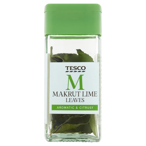 Tesco Makrut Lime Leaves 1G .