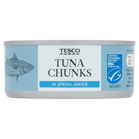 Tesco Tuna Chunks In Spring Water 145G