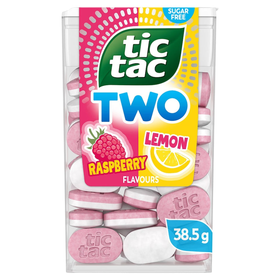 Tic Tac Two Raspberry & Lemon 38.5g