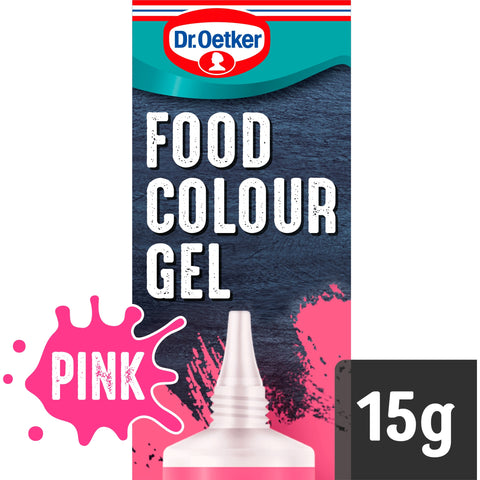 Dr. Oetker Extra Strong Food Colour Gel - Pink 15g