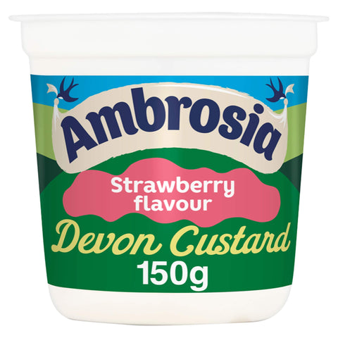 Ambrosia Devon Custard Strawberry 150G