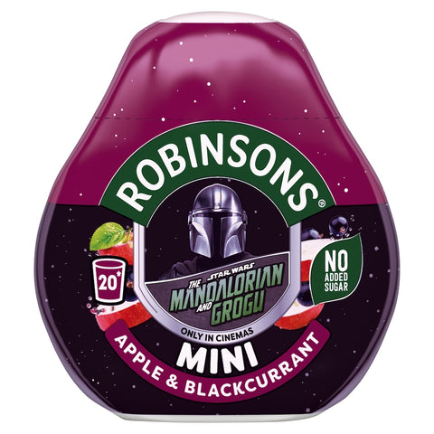 Robinsons Mini Apple & Blackcurrant On-The-Go Squash 66ml