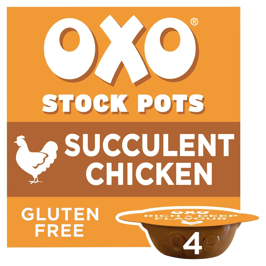 Oxo Stock Pots Succulent Chicken with Bay & Parsley 4 x 20g (80g)