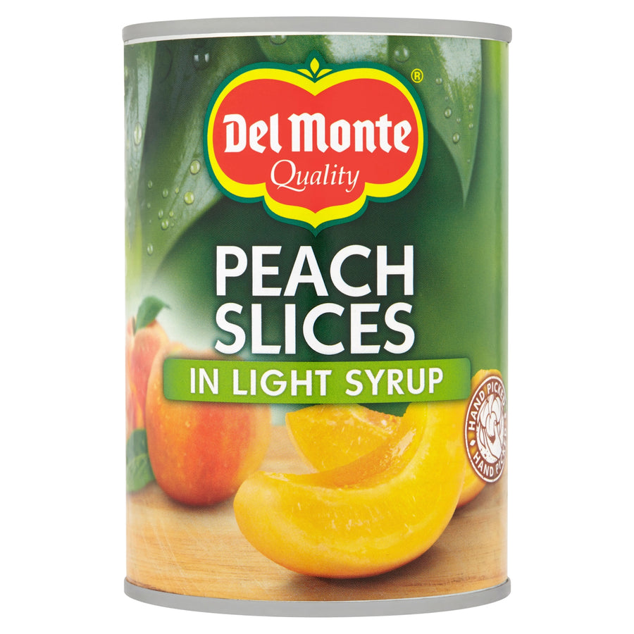 Del Monte Peach Slices Light Syrup 420G