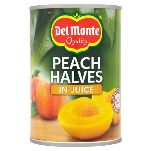 Del Monte Peach Halves In Juice 415G