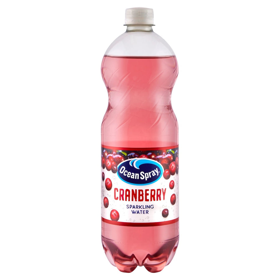 Ocean Spray Sparkling Water Cranberry 1 Litre