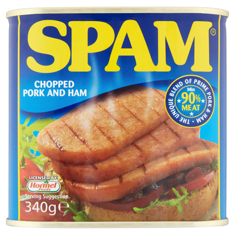 Spam Chopped Pork And Ham 340G