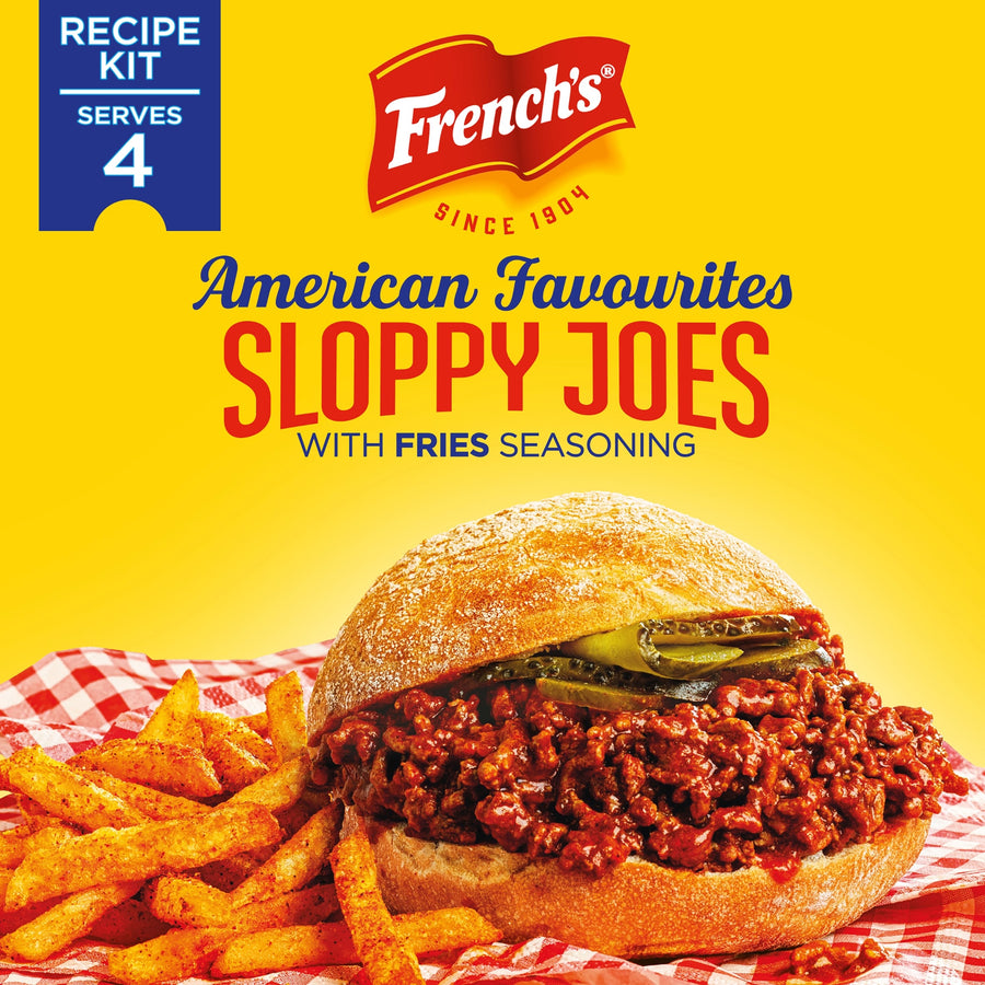 French's Sloppy Joes with Fries Seasoning Recipe Kit 105G