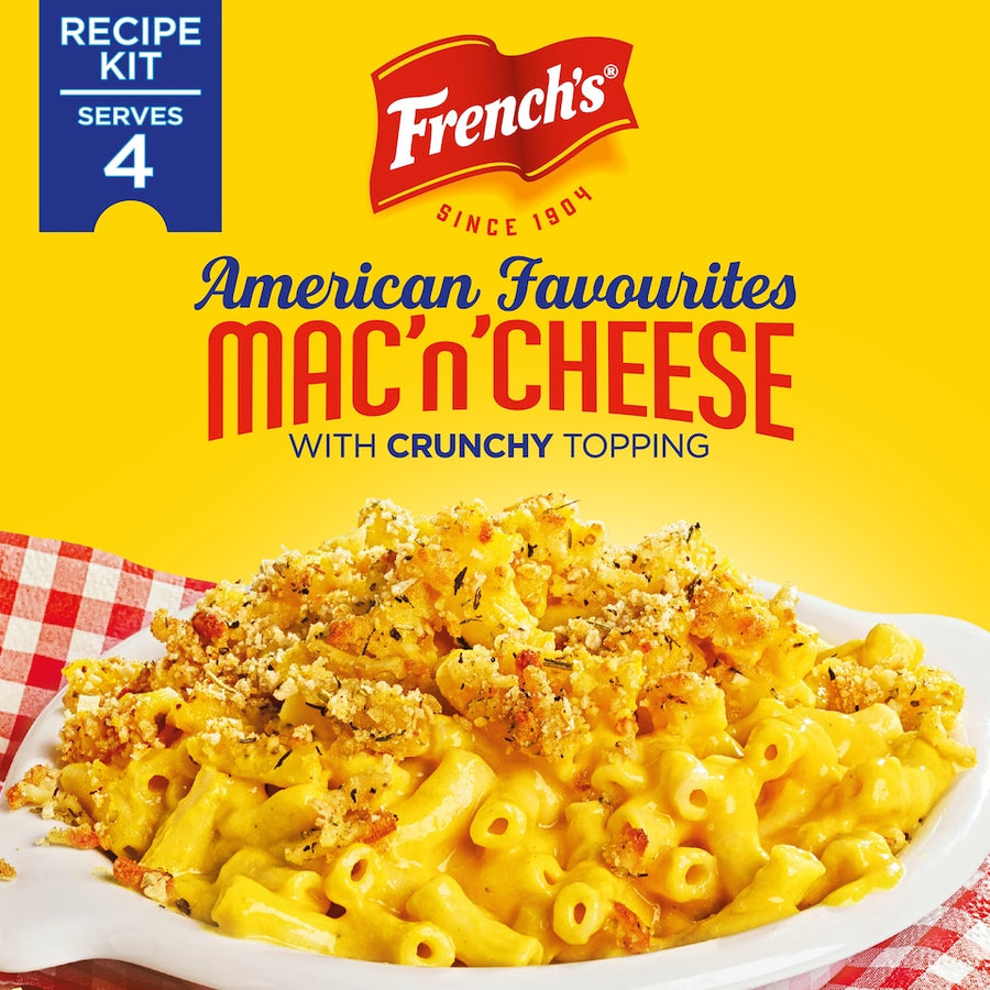 French's Mac 'n' Cheese with Crunchy Topping Recipe Kit 115G