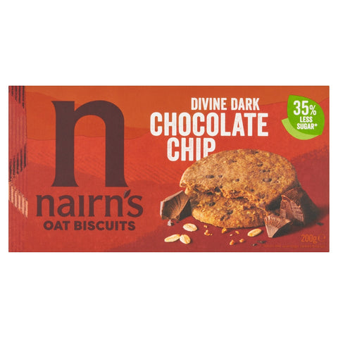 Nairns Dark Chocolate Oat Biscuits 200G