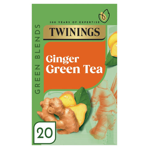 Twinings Ginger Green Tea 20 Pack 40g
