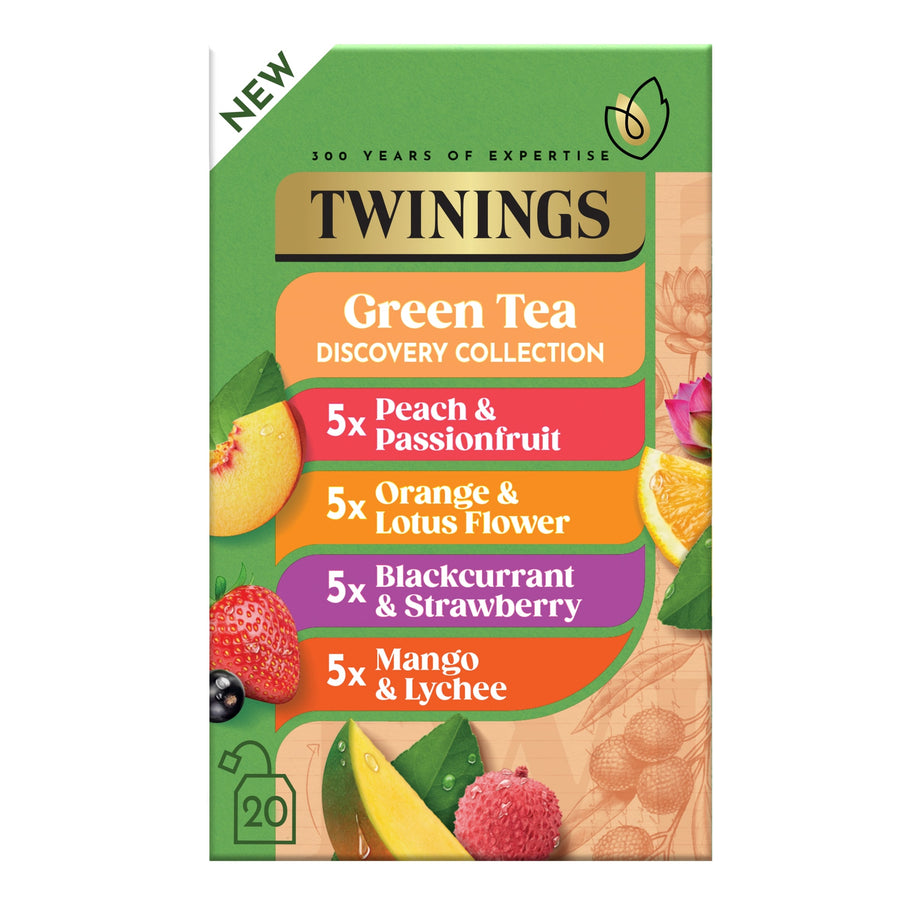 Twinings Green Tea Discovery Collection 20 Tea Bags 35g
