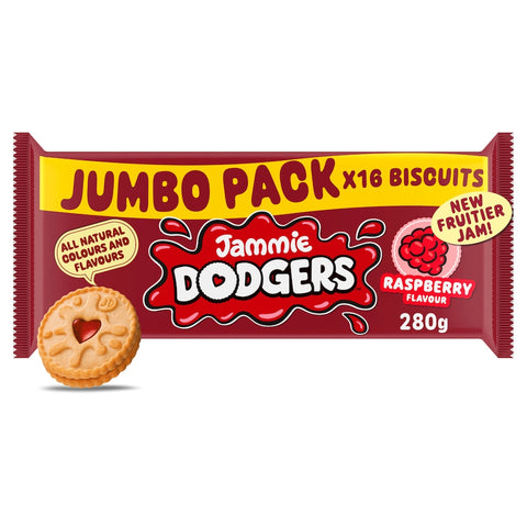 Jammie Dodgers Raspberry Biscuits Twin Pack280g