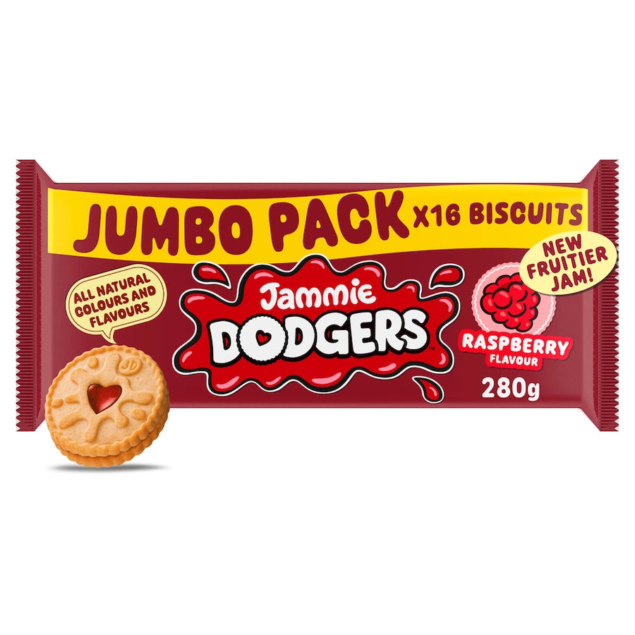 Jammie Dodgers Raspberry Biscuits Twin Pack280g