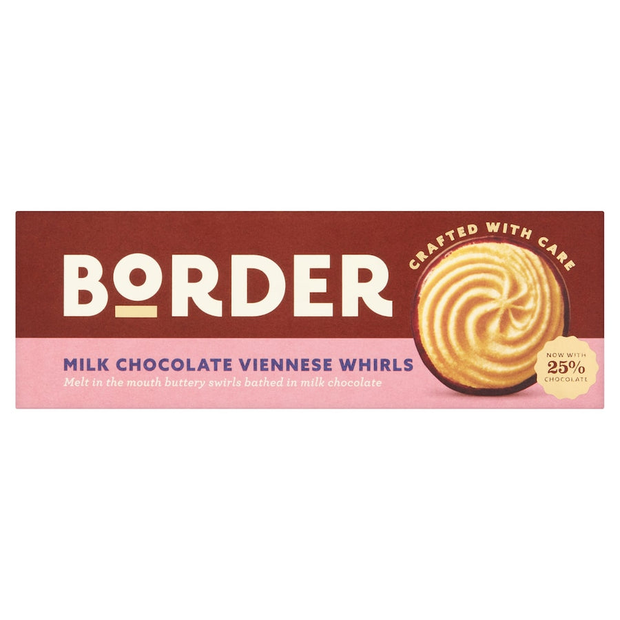 Border Biscuits Chocolate Viennese Whirls 150G