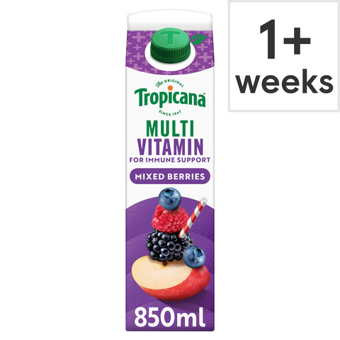 Tropicana Multivitamin Juice - Mixed Berries 850ml
