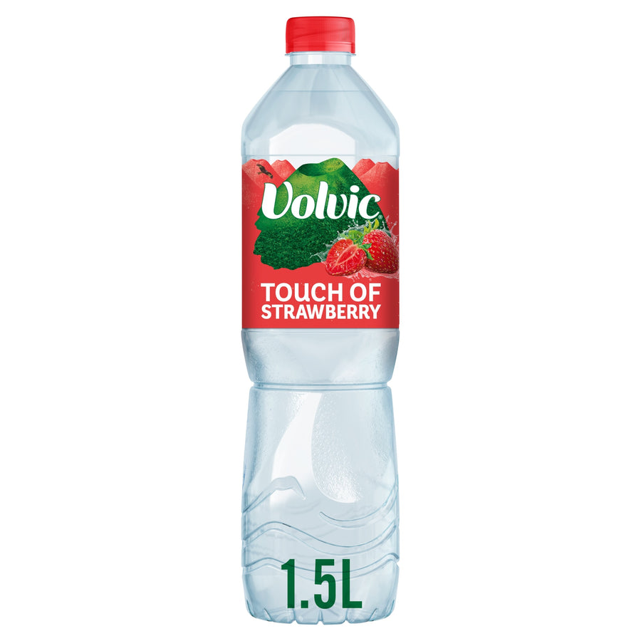 Volvic Touch of Fruit Strawberry Still Flavoured Water 1.5L