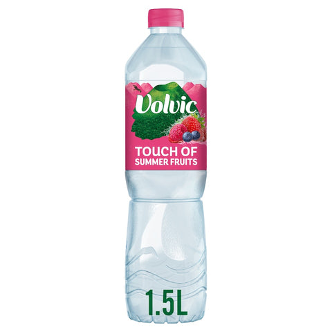 Volvic Touch of Fruit Summer Fruits Still Flavoured Water 1.5L