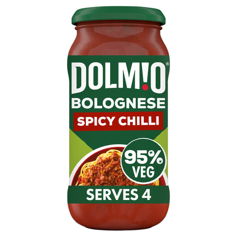 Dolmio Bolognese Spicy Chili Red Pasta Sauce 450g