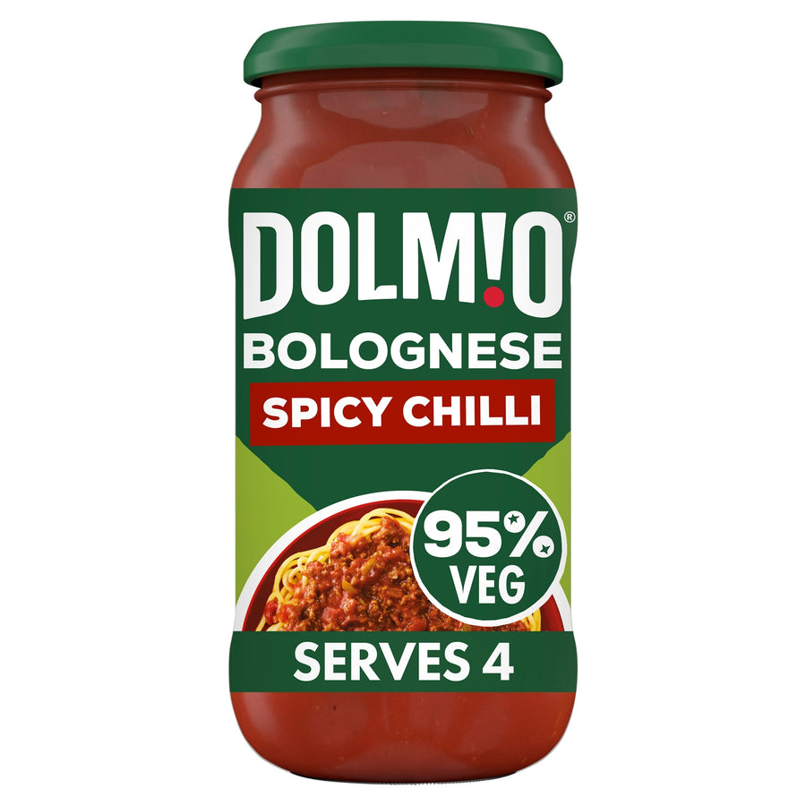Dolmio Bolognese Spicy Chili Red Pasta Sauce 450g