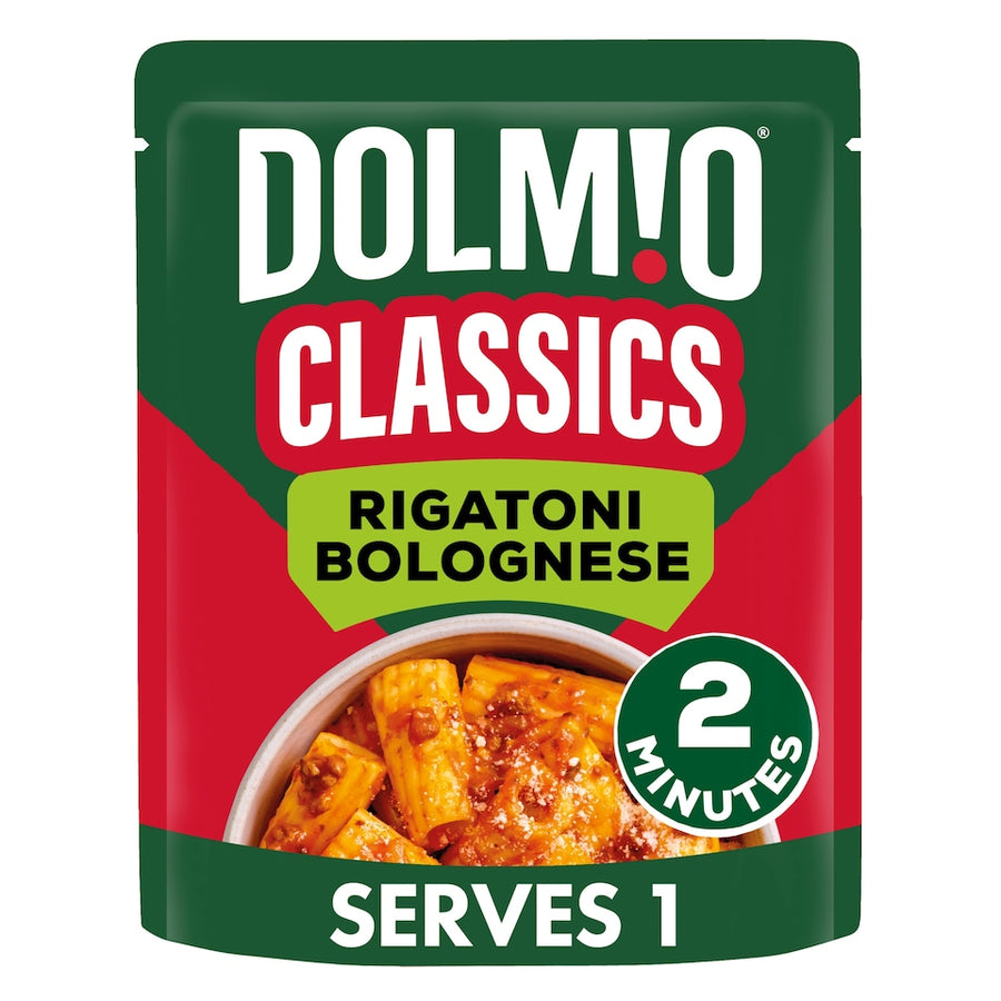 Dolmio Classics Rigatoni Bolognese Pasta Ready Meal 250g