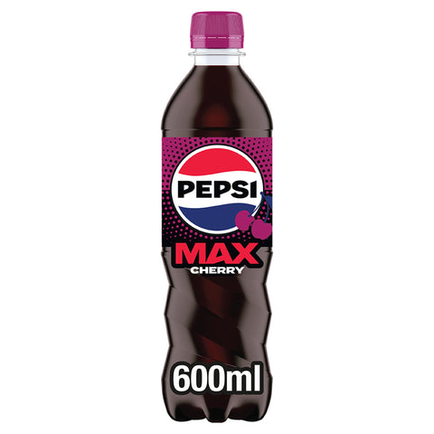 Pepsi Max Cherry No Sugar 600ml