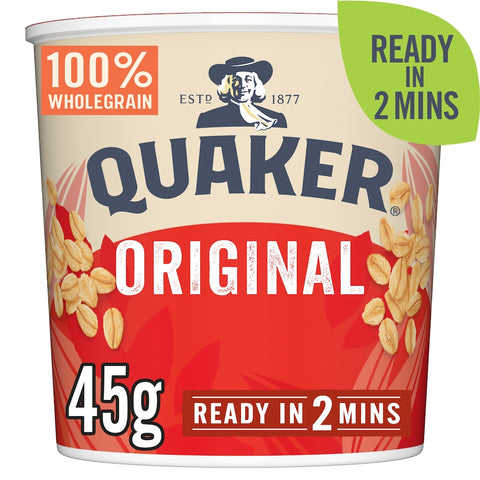 Quaker Oat So Simple Original Porridge Pot 45g