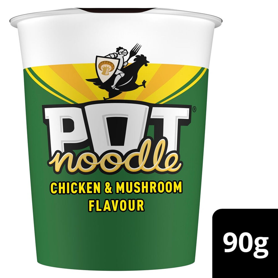 Pot Noodle Chicken & Mushroom Instant Noodles 90g