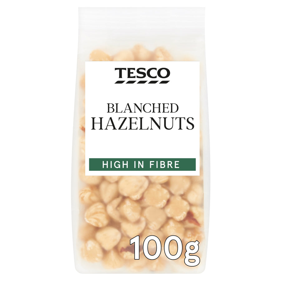 Tesco Whole Blanched Hazelnuts 100G