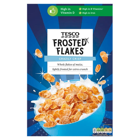 Tesco Frosted Flakes Cereal 500G