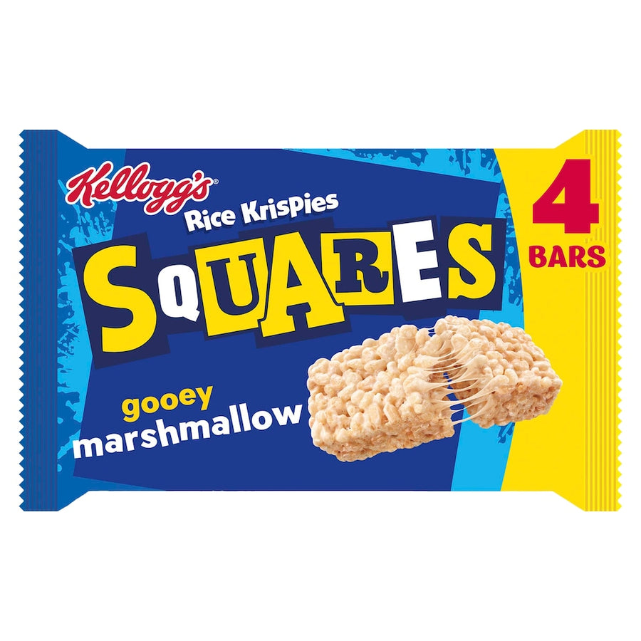 Kellogg's Rice Krispies Squares Marshmallow Snack Bars 4x28g