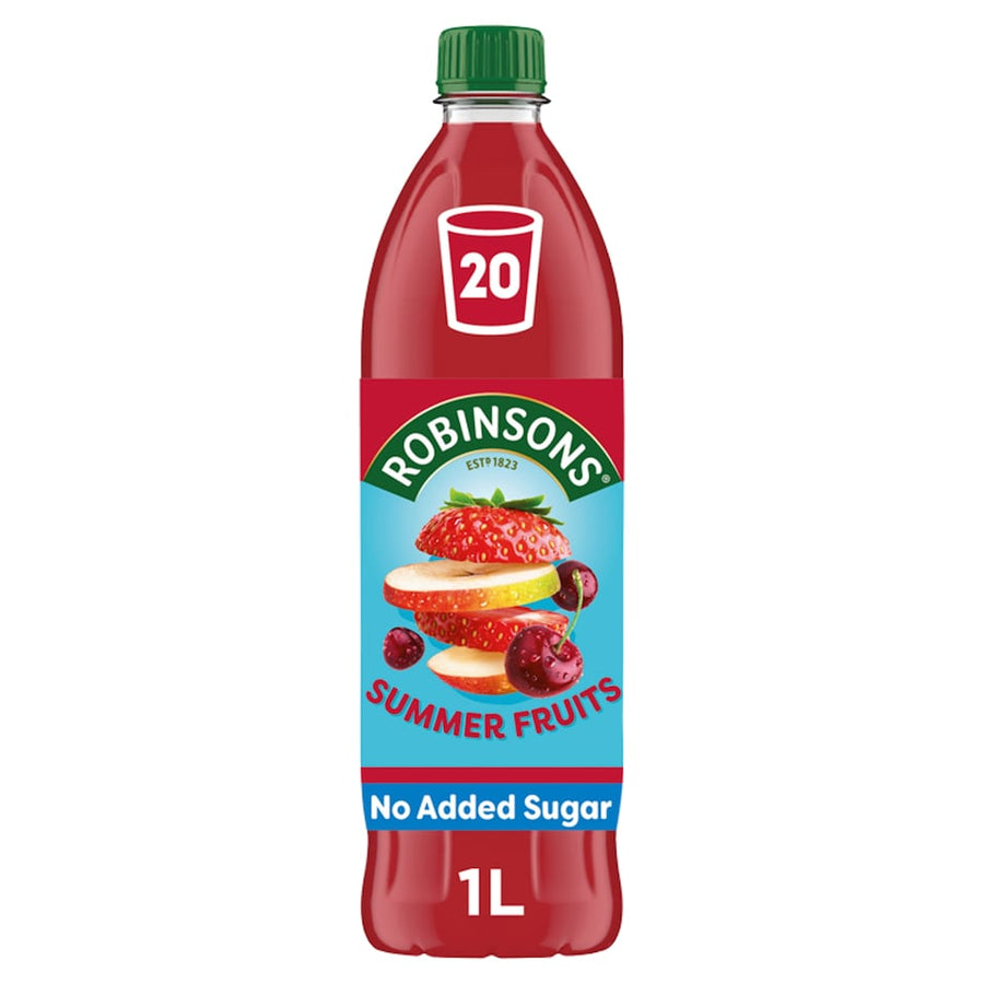 Robinsons Summer Fruits No Added Sugar Squash 1L