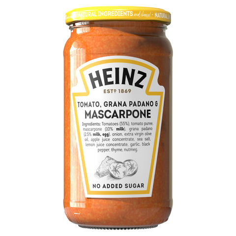 Heinz Tomato, Grana Padano & Mascarpone 490G
