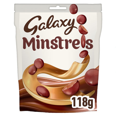 Galaxy Minstrels Milk Chocolate 118g