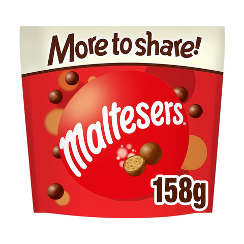 Maltesers Milk Chocolate Pouch Bag 158g