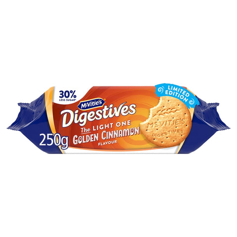 McVitie's Digestives Light One Cinnamon Flavour 250g