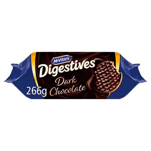 McVitie's Digestives Dark Chocolate Biscuits 266g