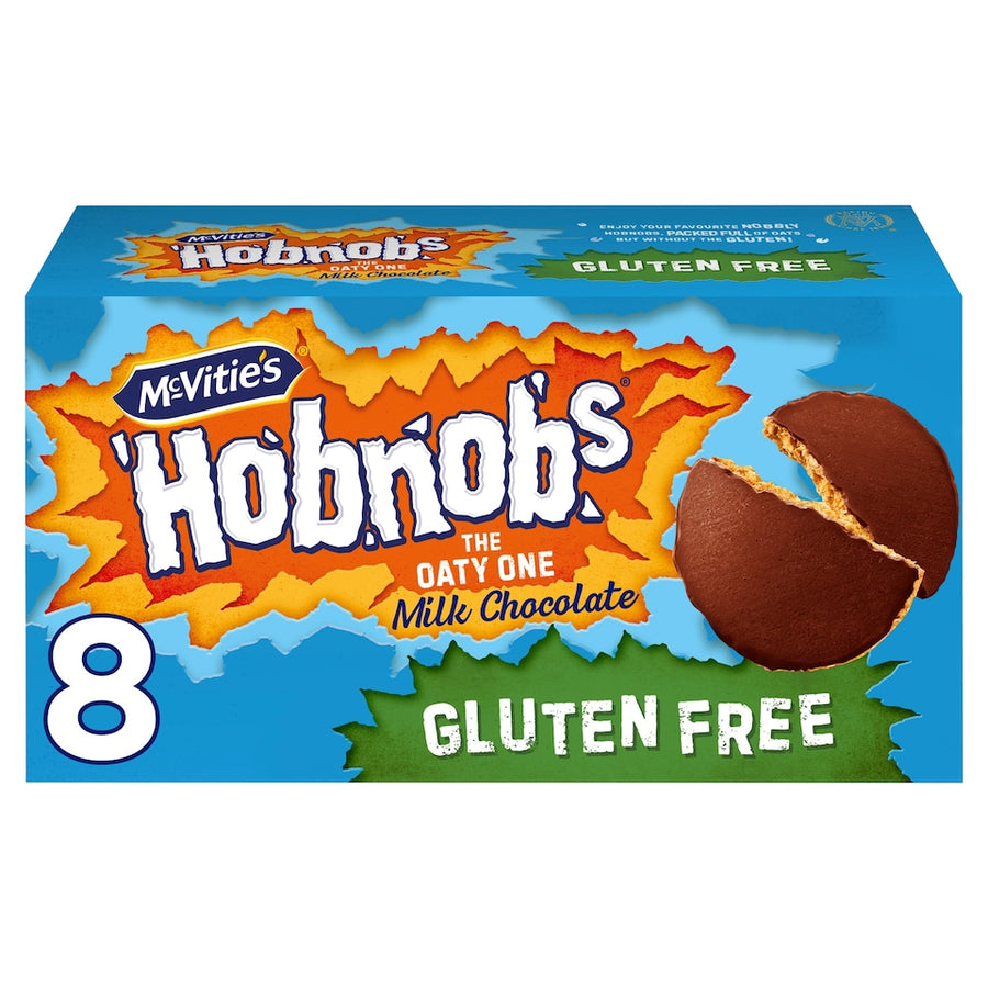 McVitie's Gluten Free Milk Chocolate Hobnobs Biscuits 150g