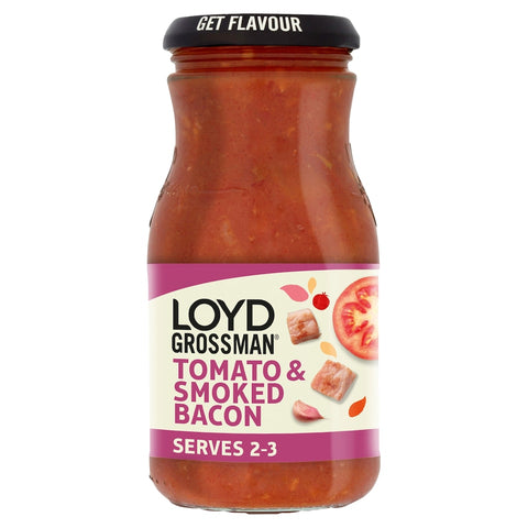 Loyd Grossman Smoky Bacon Tomato Pasta Sauce 350g