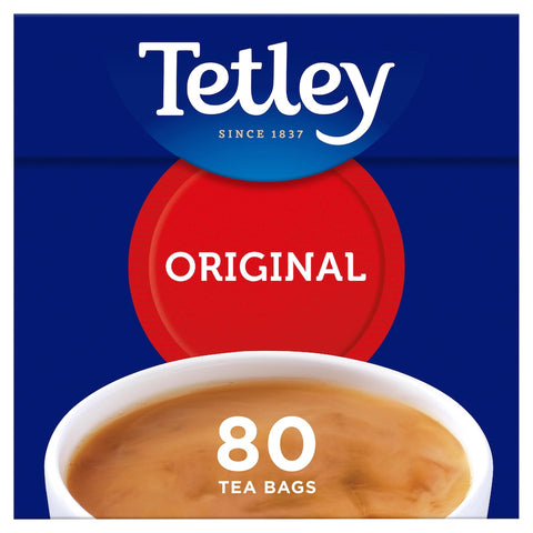 Tetley 80 Tea Bags 250G