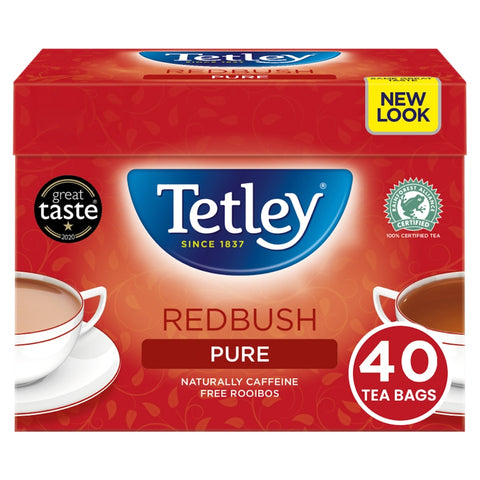 Tetley Redbush 40 Teabags 100G